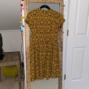 Yellow Lace Dress